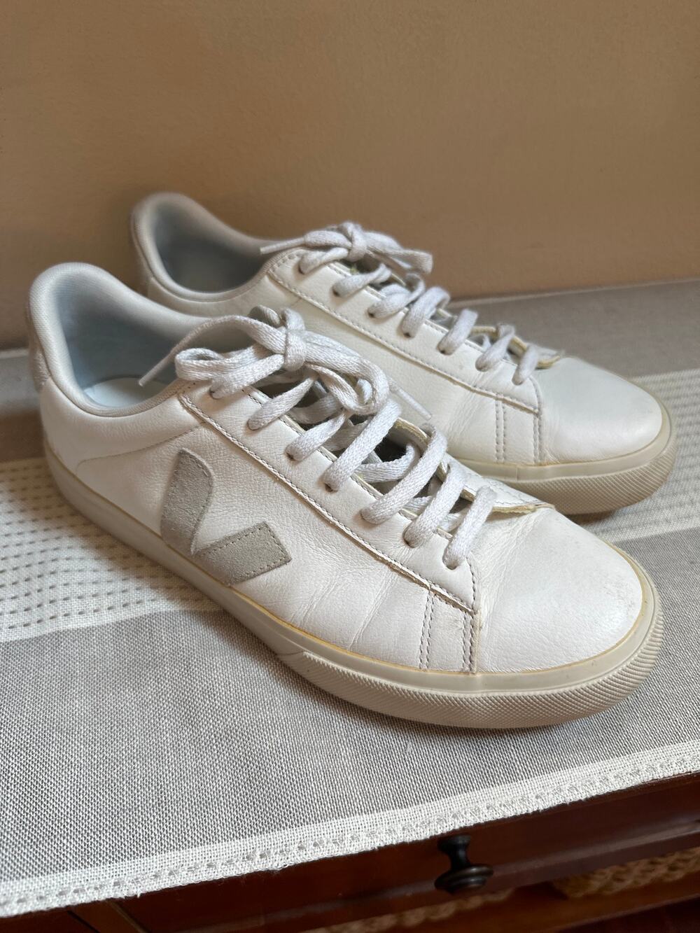 VEJA Campo Sneakers White Leather EU 43 Men's Size 10